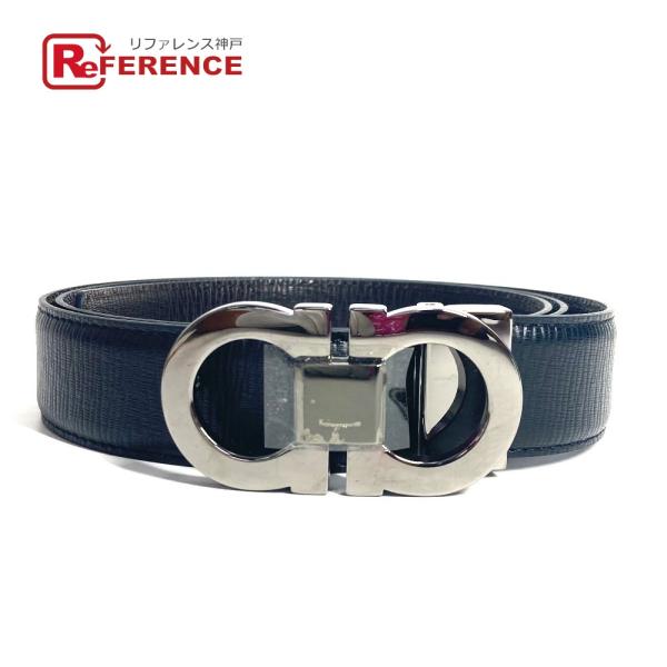 未使用 Salvatore Ferragamo サルヴァトーレフェラガモ ガンチーニ ロゴ バックル...