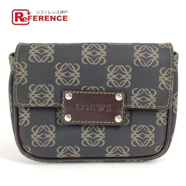 LOEWE ロエベ アナグラム ロゴ ポーチのみ ウエストバッグ カバン ベルトバッグ クロス バム...