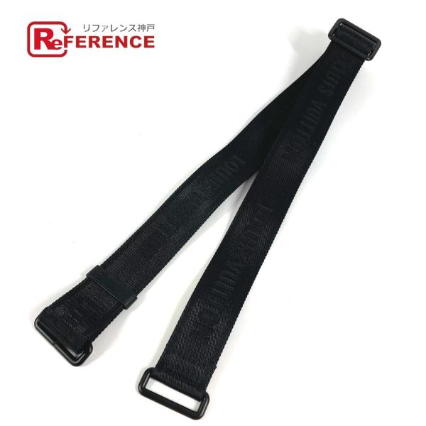 未使用 LOUIS VUITTON ルイヴィトン 調整用 アクセサリー ショルダーストラップ ブラッ...