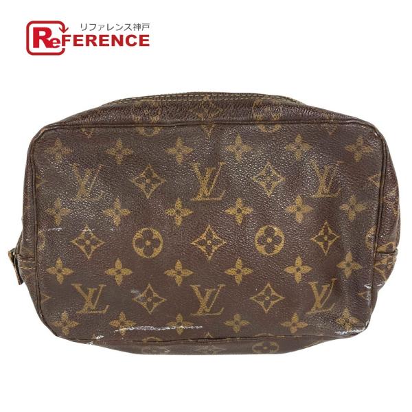 LOUIS VUITTON ルイヴィトン M47524 トゥルーストワレット23 メイクポーチ クラ...