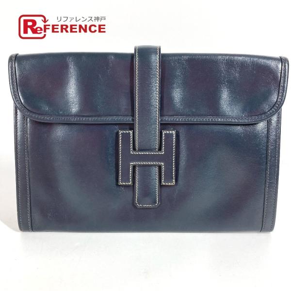 HERMES エルメス ジジェPM  書類バッグ フラップ セカンドバッグ Hロゴ ヴィンテージ ク...