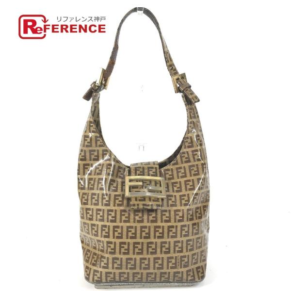 FENDI フェンディ ズッカ ロゴ カバン 肩掛け ハンドバッグ  ヴィンテージ ショルダーバッグ...
