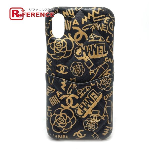 CHANEL シャネル カメリア CCココマーク マトラッセ iPhone X &amp; XS 2019A...