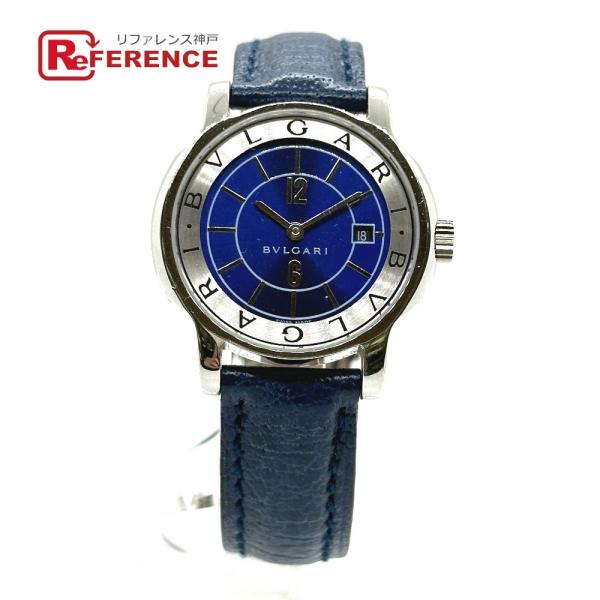 BVLGARI ブルガリ ST29 ソロテンポ JAL機内販売限定 クオーツ デイト 腕時計 SS ...