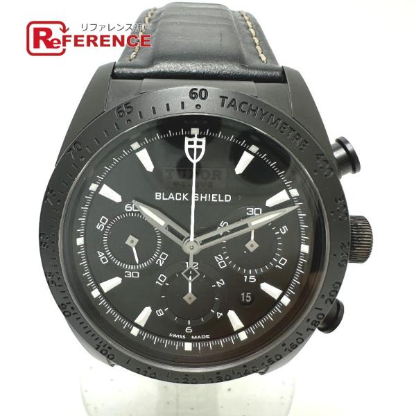 TUDOR チュードル 42000CN ファストライダー  ブラックシールド 自動巻き デイト 腕時...