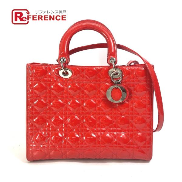 Dior ディオール カナージュ レディディオール カバン 2WAY ショルダーバッグ ハンドバッグ...