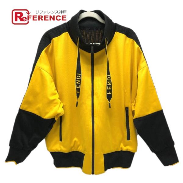 FENDI フェンディ FAF640 トラックジャケット リバーシブル メッシュ ズッカ ジャケット...