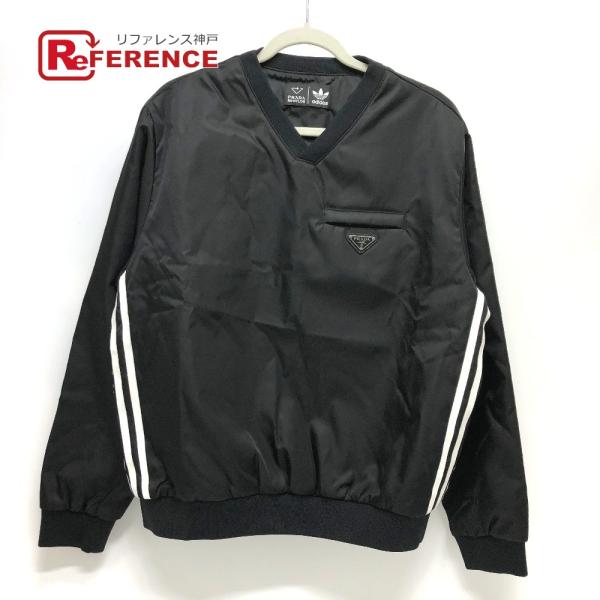 新品同様 PRADA プラダ UJL206 アディダスコラボ スウェット Re Nylon リ ナイ...