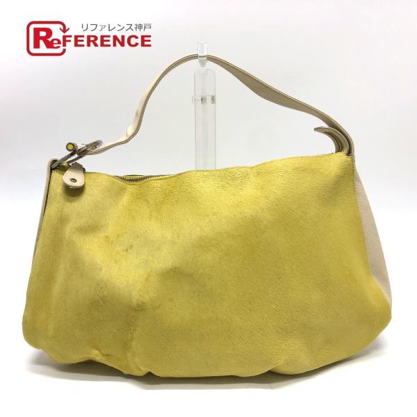 BVLGARI ブルガリ ビーゼロ ショルダーバッグ イエロー レディース【中古】