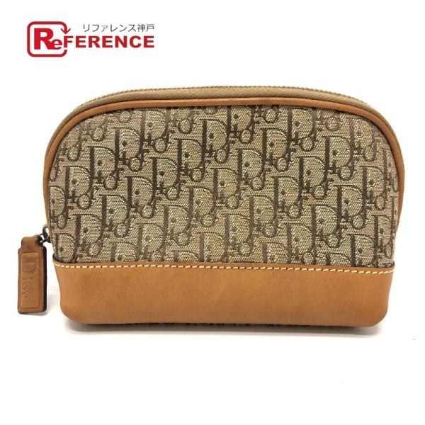 Dior ディオール トロッター ポーチ メイク道具入れ 小物入れ 小物 アクセサリーポーチ ベージ...