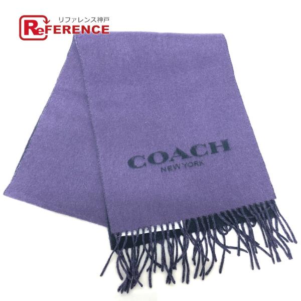 COACH コーチ F56209 VIO マフラー ダブル フェイス アパレル マフラー マフラー ...