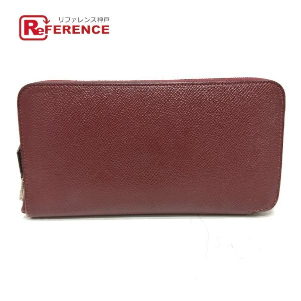 HERMES エルメス アザップロング シルクイン 長財布 ルージュアッシュ レディース【中古】