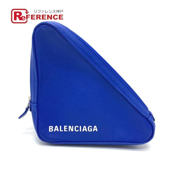 BALENCIAGA バレンシアガ 476976 トライアングル 三角 クラッチバッグ ポーチ 小物...