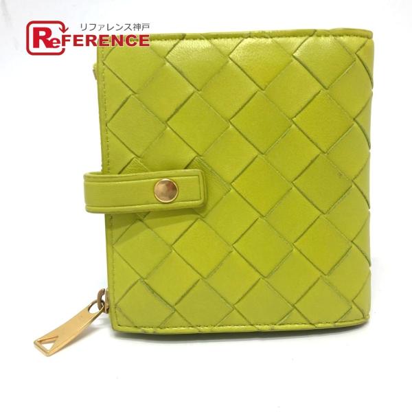 BOTTEGA VENETA ボッテガヴェネタ 600270 イントレチャート 短財布 二つ折り財布...