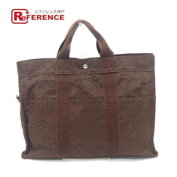 HERMES エルメス エールライントートMM カバン ビジネスバッグ ハンドバッグ トートバッグ ...