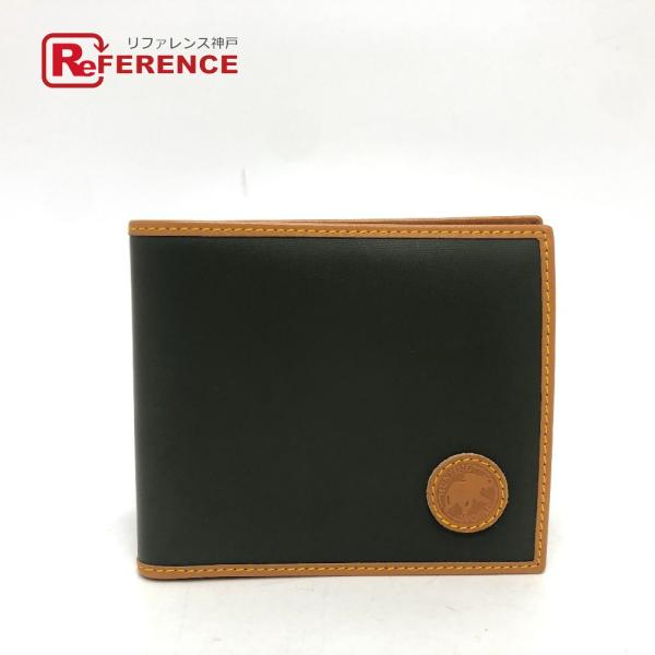 新品同様 HUNTING WORLD ハンティングワールド バチュークロス 財布 札入れ カードケー...