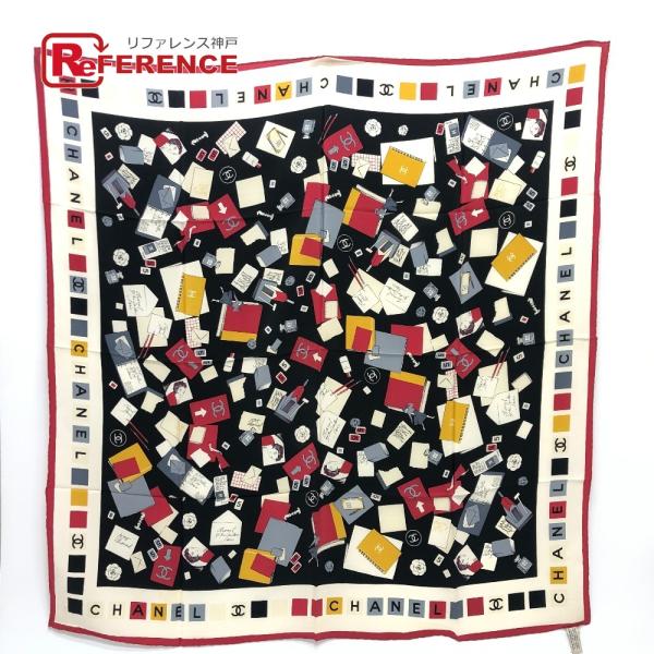 新品同様 CHANEL シャネル マルチデザイン アパレル ストール ショール 小物 スカーフ マル...