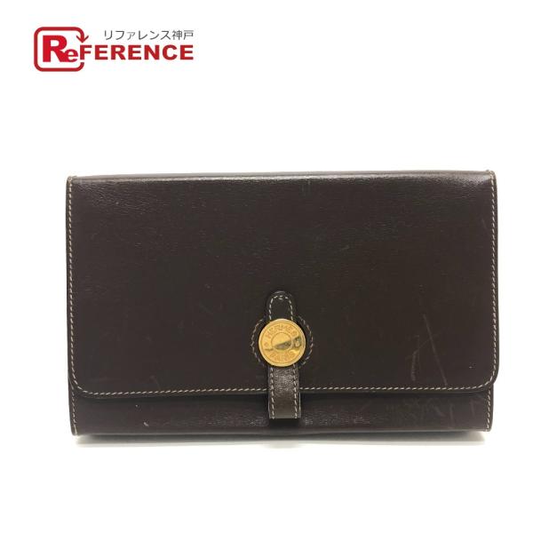 HERMES エルメス ドゴン セリエ BOX カバン 小物入れ スクエアクラッチ ミニバッグ パー...