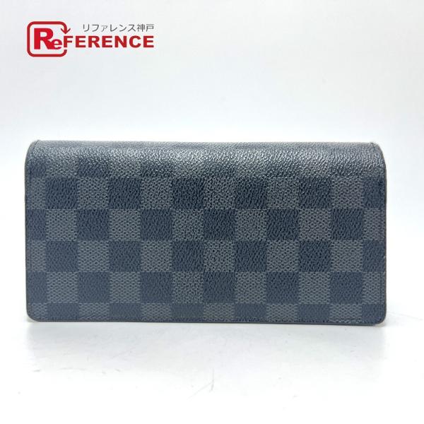LOUIS VUITTON ルイヴィトン N62655 ポルトフォイユブラザ 2つ折り ウォレット ...