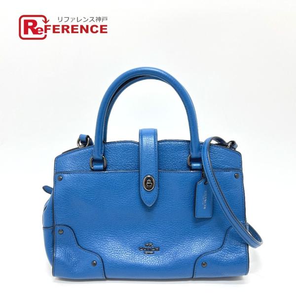 美品 COACH コーチ 37779 マーサーサッチェル24 2WAY カバン バッグ 斜め掛け シ...