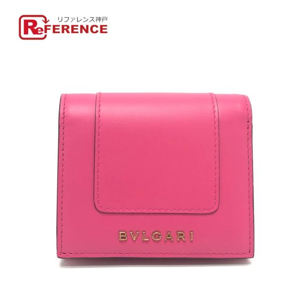 新品同様 BVLGARI ブルガリ 288858 セルペンティ ウォレット 財布 ミニ財布 3つ折り...
