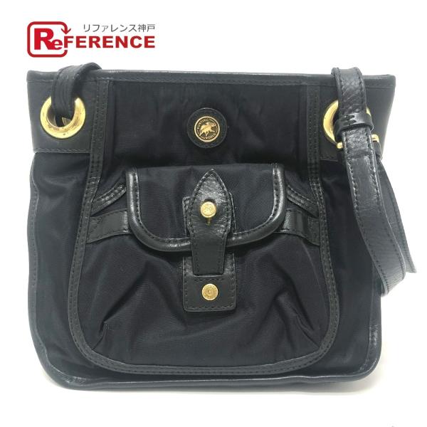 HUNTING WORLD ハンティングワールド ロゴ ポシェット カバン バッグ ショルダーバッグ...