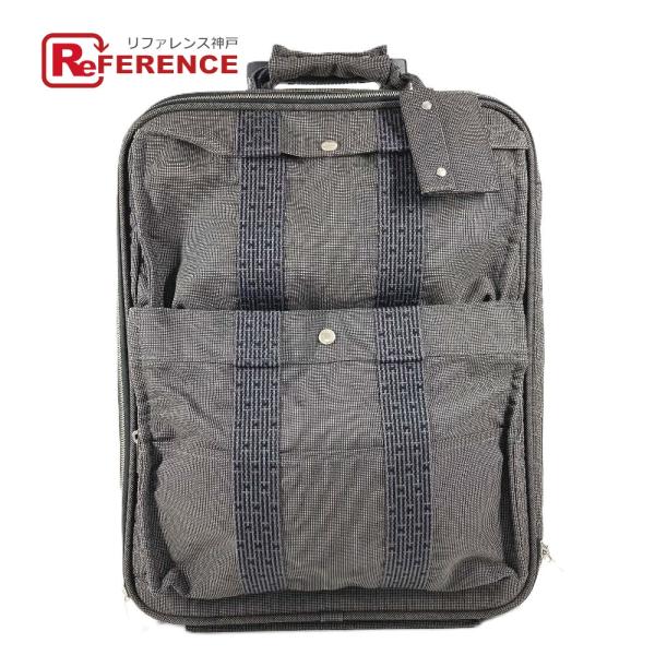 HERMES エルメス 2輪 スーツケース ロゴ トラベルバッグ 旅行バッグ カバン キャリーバッグ...