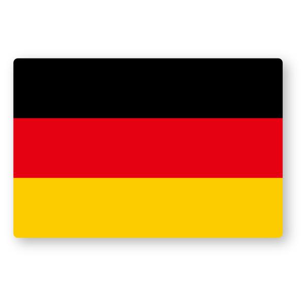 【反射ステッカー工房】国旗ステッカー(ドイツ) Sサイズ 再帰反射 屋外耐候５年 アウディ BMW ...