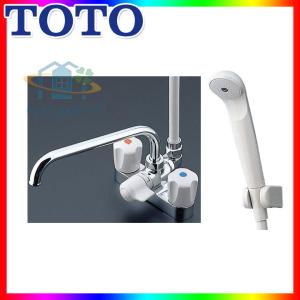 [(ロ有)TMS26C]　TOTO 浴室シャワー水栓 台付き デッキタイプ 一時止水なし