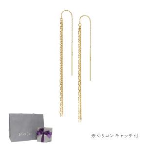 スタージュエリー STAR JEWELRY K10 ピアス FRINGE PIERCED EARRINGS 2JP0974｜reformafter