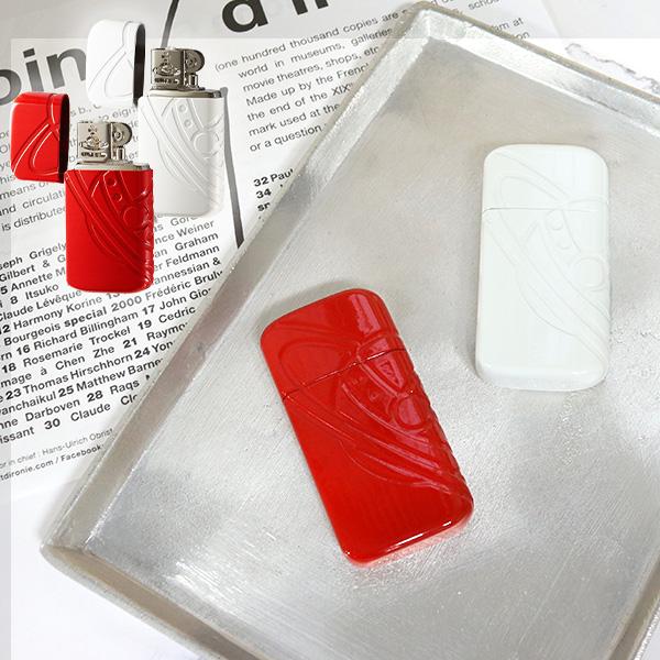 ヴィヴィアンウエストウッド ライター メンズ レディース 喫煙具 オイルライター ガス注入式 ブラン...