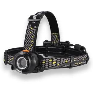 ジェントス ヘッドライト 360ルーメン HEAD WARSシリーズ LED 乾電池式 HW-X33...