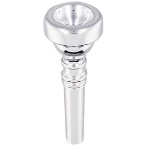 バック コルネット マウスピース 3D 銀メッキ仕上げ