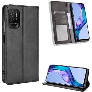 Goevce For Xiaomi Redmi Note 10T ケース 手帳型 カバー 横置き スタンド機能 マグネット式 横開き 薄型 軽量 全面