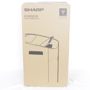 【新品】シャープ KI-ND50-W 除加湿空気清浄機 プラズマクラスター25000 ホワイト SHARP 本体｜refun