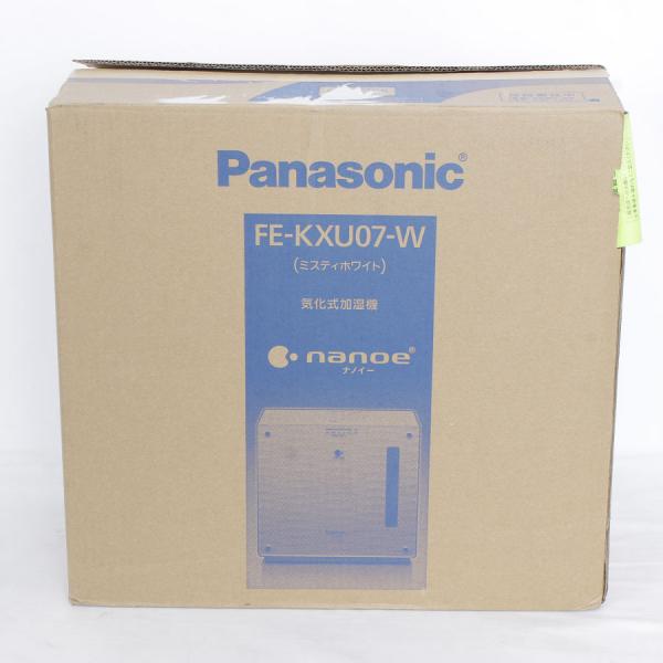 【新品】パナソニック FE-KXU07-W 気化式加湿機 ナノイー搭載 20畳 ミスティホワイト 本...
