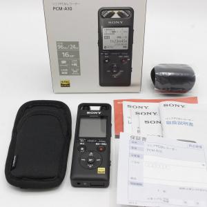 【美品】SONY PCM-A10 リニアPCM ICレコーダー 16GB ハイレゾ録音再生 ソニー 本体｜refun