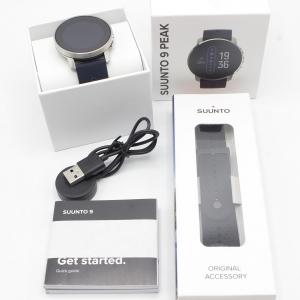 美品】SUUNTO 9 PEAK GRANITE BLUE TITANIUM SS050520000 スマート