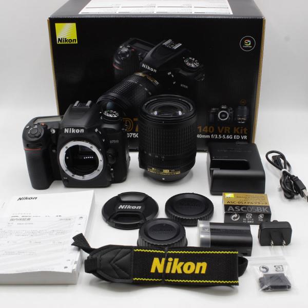 【美品】Nikon D7500 18-140 VR レンズキット デジタル一眼レフカメラ D7500...