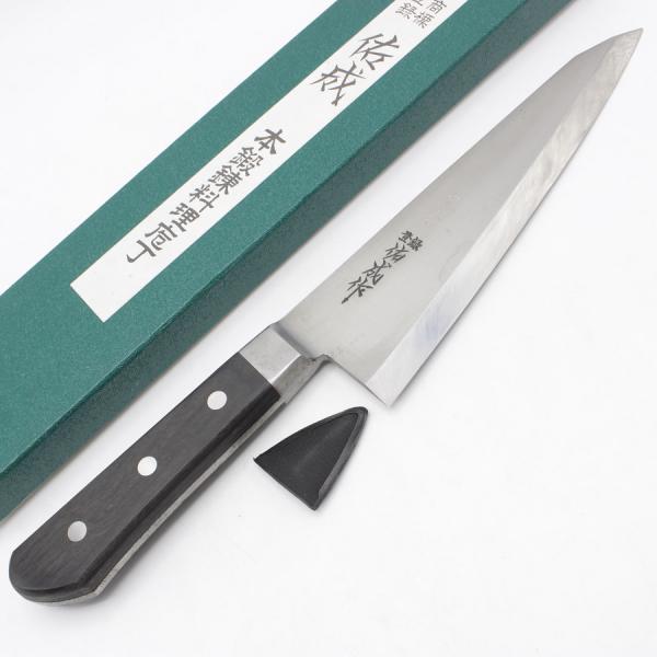 【ボーナスストア+5％】佑成 カニ出刃 六寸 刃渡り約180mm 洋包丁 ガラスキ