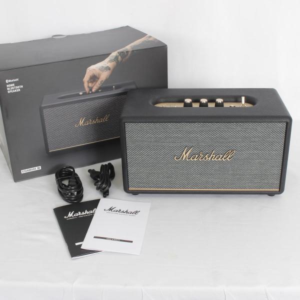 ボーナスストア+5％【美品】Marshall Stanmore III ブラック ワイヤレススピーカ...