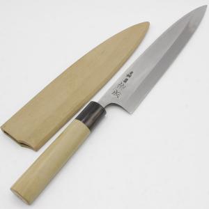 ボーナスストア+5%】正本総本店 本焼 蛸引き包丁 尺一 栗型柄