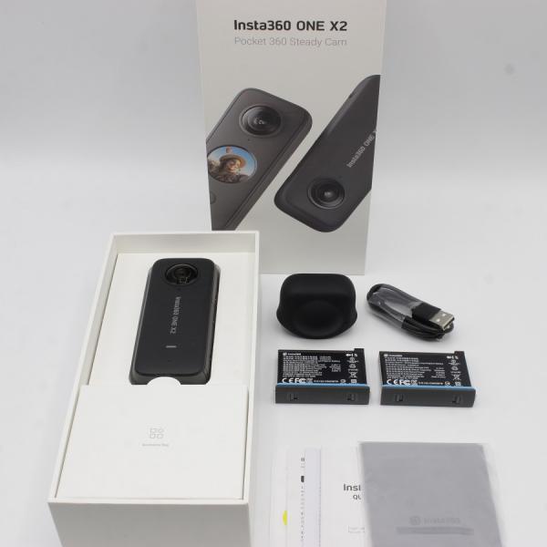 【ボーナスストア+5％】Insta360 ONE X2 予備バッテリー付き 360度カメラ 全天球 ...