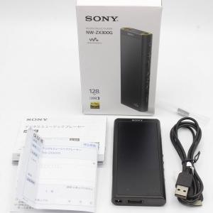【ボーナスストア+5％】SONY NW-ZX300G-BM 128GB ブラック ポータブルオーディオプレーヤー ウォークマン ソニー ZXシリーズ 本体 デジタルオーディオプレーヤーの商品画像