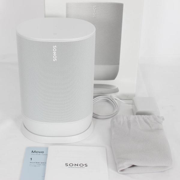 【ボーナスストア+5％】Sonos Move MOVE1JP1 ルナーホワイト スマートスピーカー ...