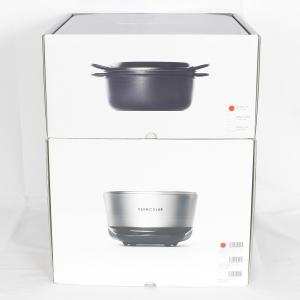 ボーナスストア+5％【新品】バーミキュラ ライスポット RP23A-SV ソリッドシルバー 5合炊き 炊飯器 Vermicular 本体｜refun