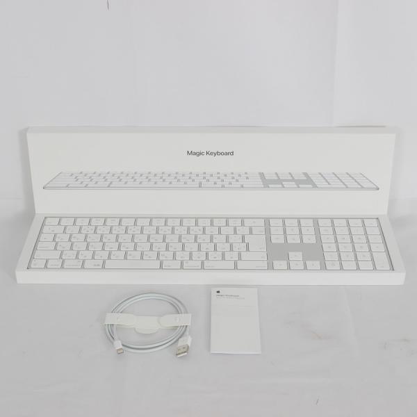ボーナスストア+5％【美品】Apple Magic Keyboard MQ052J/A シルバー テ...