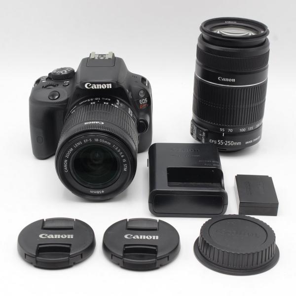 【ボーナスストア+5％】Canon EOS Kiss X7 ダブルズームキット デジタル一眼レフ E...