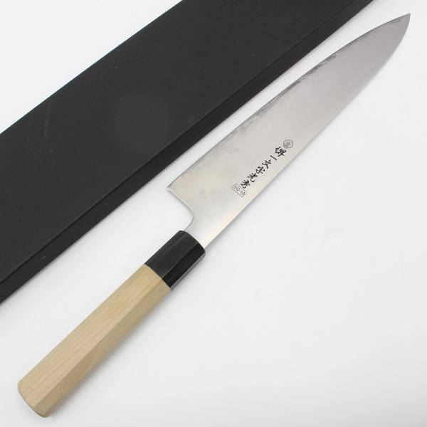 【ボーナスストア+5％】堺一文字光秀 VG-10 和牛刀 九寸 八角柄 刃渡り約270mm 包丁