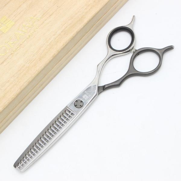 ボーナスストア+5％【美品】オオカワプロシザーズ SG212 セニング 5.8インチ メガネハンドル...